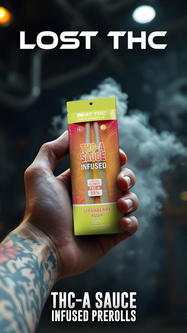 Lost THCA Sauce Pre-rolls | 2 x 1.5 Gram