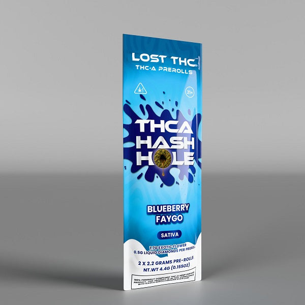 Lost-THC Hash Holes THCA Infused Prerolls 2.2G | 2 Pack