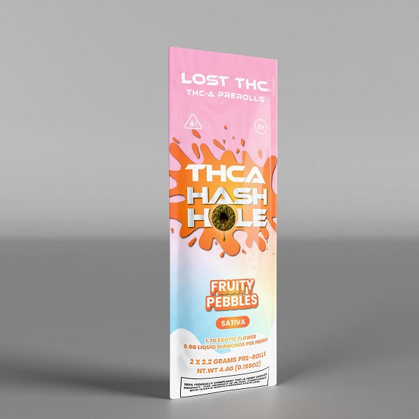 Lost-THC Hash Holes THCA Infused Prerolls 2.2G | 2 Pack
