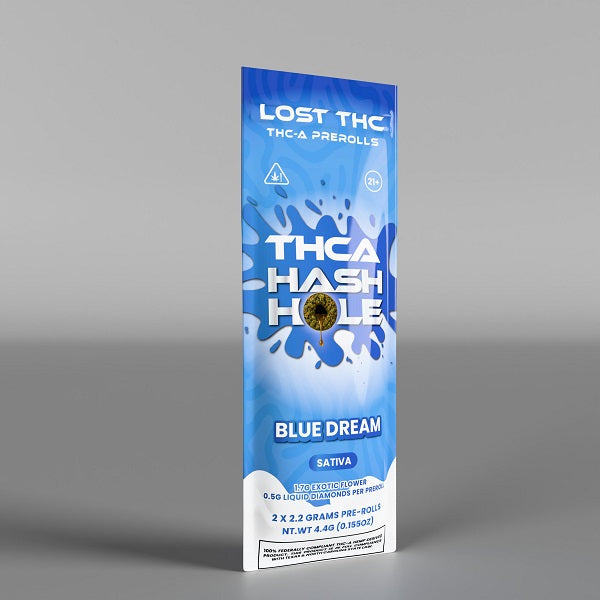 Lost-THC Hash Holes THCA Infused Prerolls 2.2G | 2 Pack