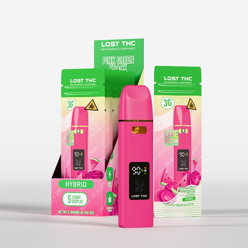Lost THC V4 3 Gram Live Resin Disposable