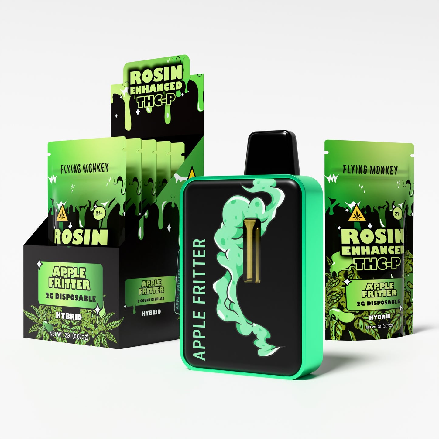 Flying Monkey THCP Rosin Enhanced 2 Gram Disposable