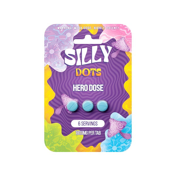 Silly Dots Hero Dose 1800mg Tabs | 3 Tabs
