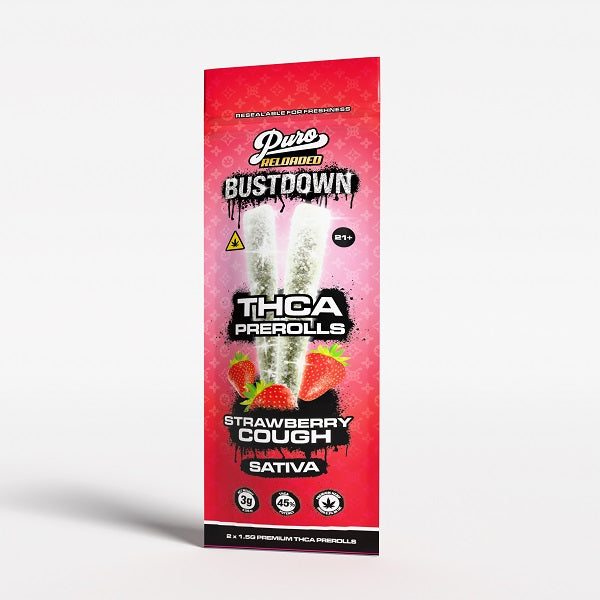 Puro Reloaded Bust Down Diamond THCA Prerolls | 2x1.5 Grams