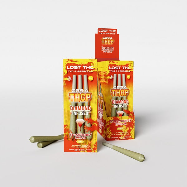 Lost CB9A THCP Diamond Infused Pre-rolls | 3 Pack