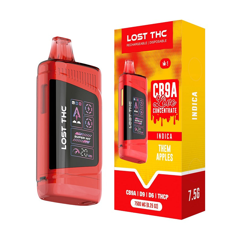 Lost THC V3 7.5 Gram CB9A Disposable
