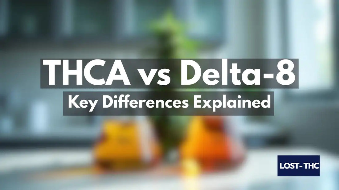 Lost-THC Blogs - THCA vs Delta-8 - Key Differences Explained
