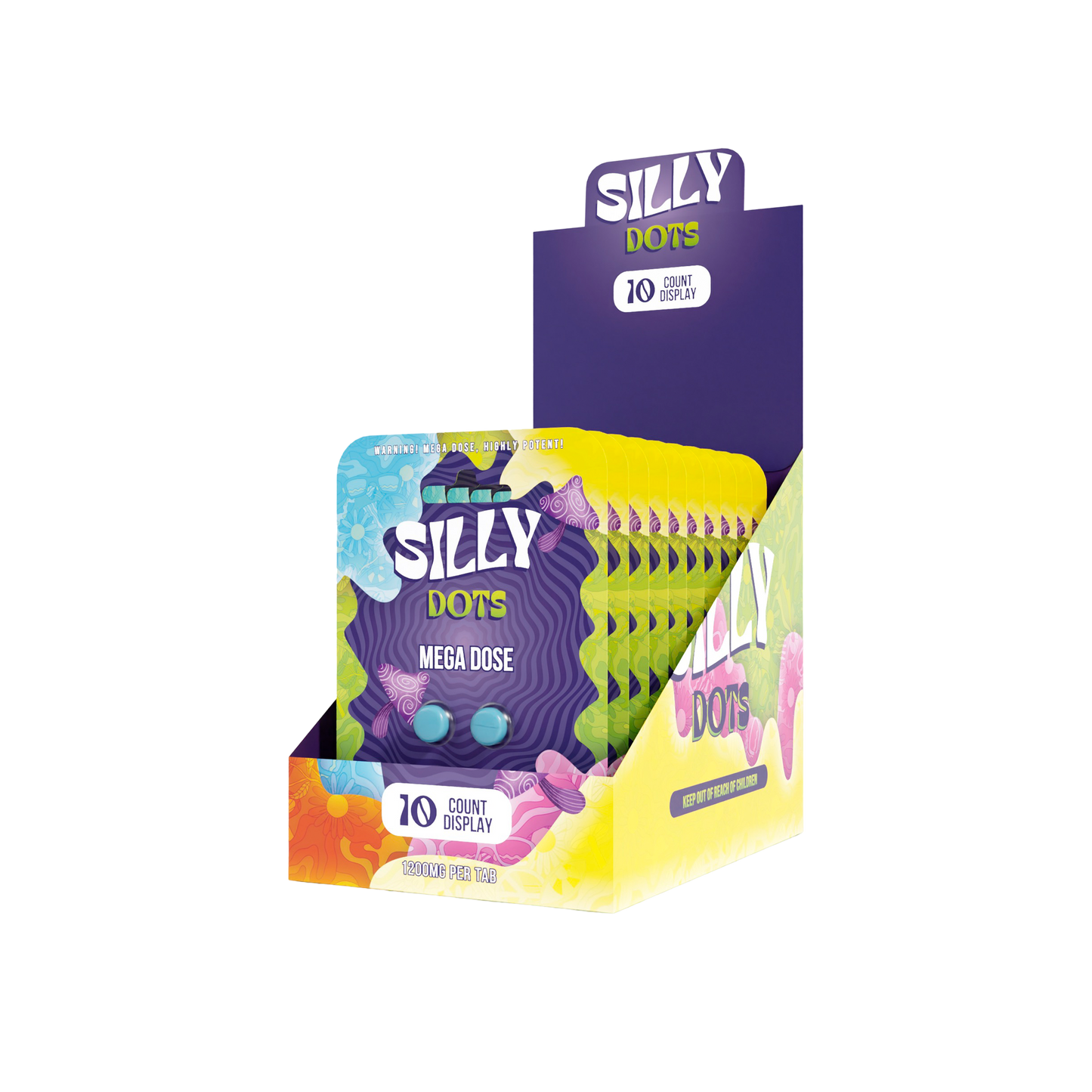 Silly Dots Mega Dose 1200mg Tabs | 2 Tabs