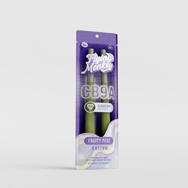 Flying Monkey CB9A THC-P Diamond Infused Pre Roll | 2 Count