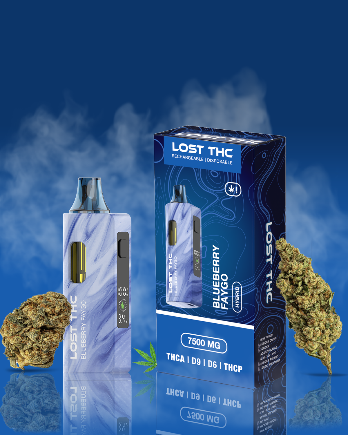 Blueberry Faygo Hybrid THCA Disposable | Fruity Terpenes | LOST THC Blueberry Faygo Hybrid THCA Disposable | Fruity Terpenes | LOST THC