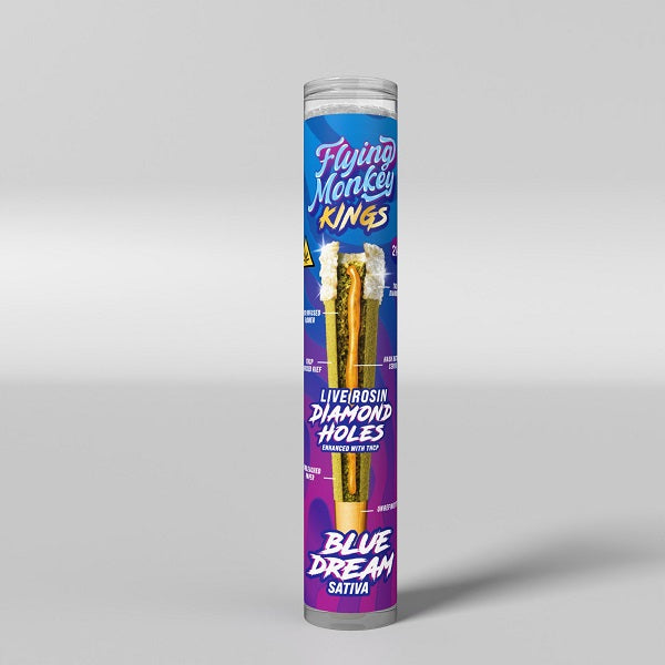 Flying Monkey KINGS Live Rosin Diamond Holes Pre-roll 2 Gram