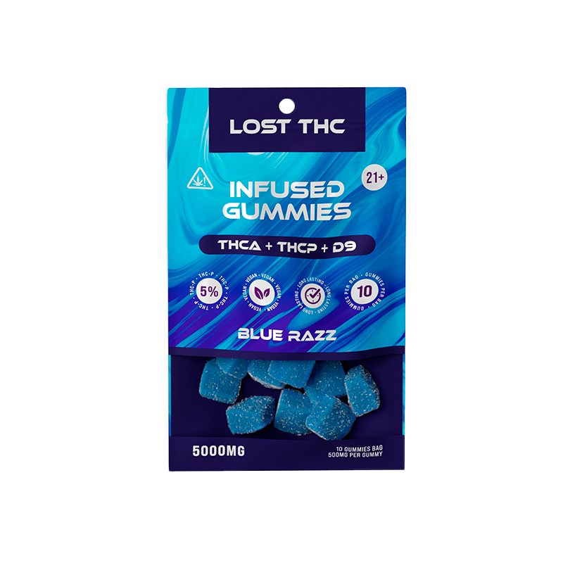 Lost THC Infused Gummies | 5000mg | 10 Pack