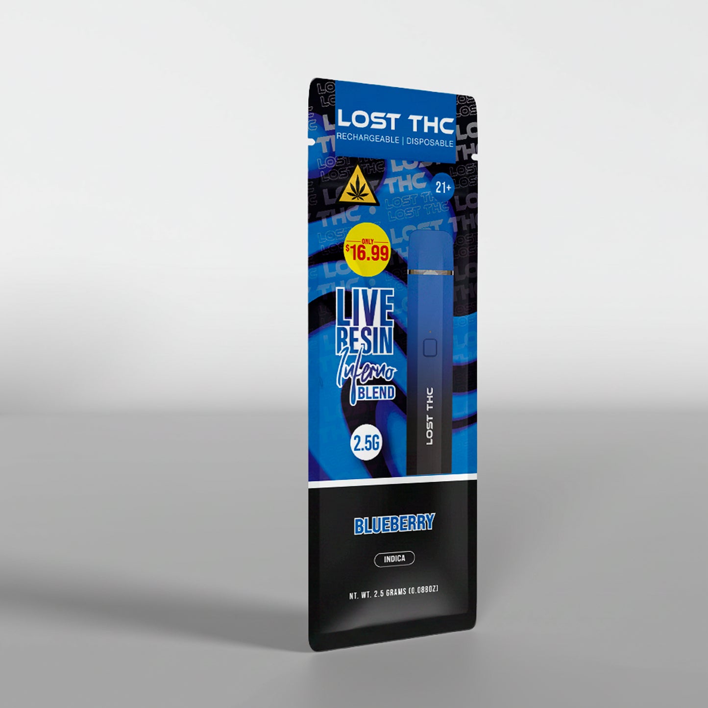 Lost THC V5 2.5 Gram Live Resin Disposable