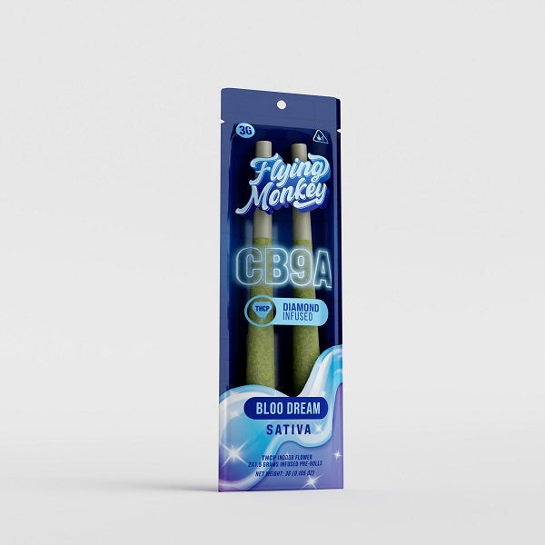 Flying Monkey CB9A THC-P Diamond Infused Pre Roll | 2 Count
