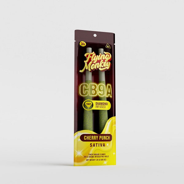 Flying Monkey CB9A THC-P Diamond Infused Pre Roll | 2 Count