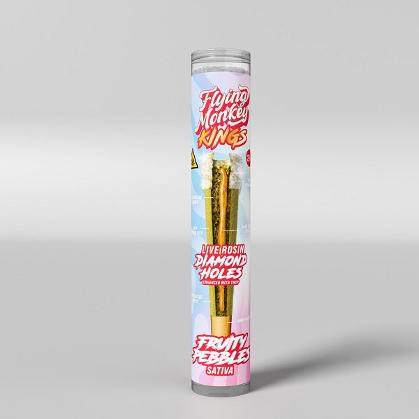 Flying Monkey KINGS Live Rosin Diamond Holes Pre-roll 2 Gram