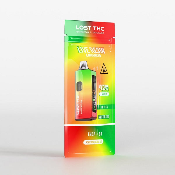 Lost THC V2 7.5 Gram Live Resin Blend Disposable | 420 Edition