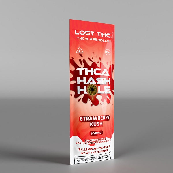 Lost-THC Hash Holes THCA Infused Prerolls 2.2G | 2 Pack