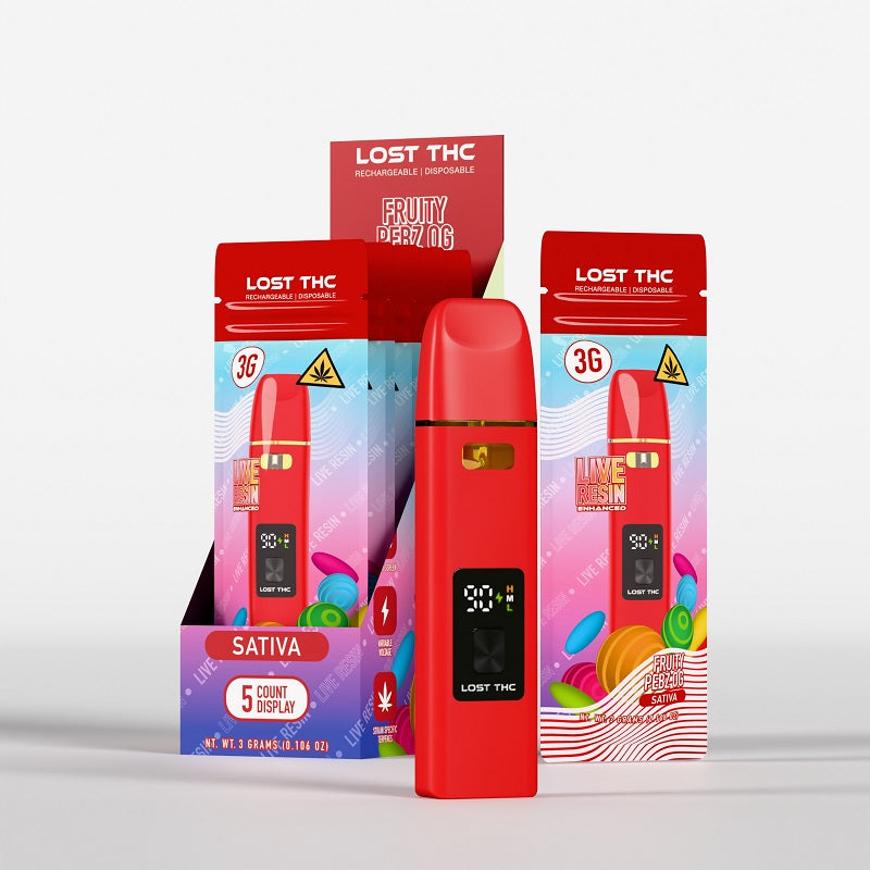 Lost THC V4 3 Gram Live Resin Disposable