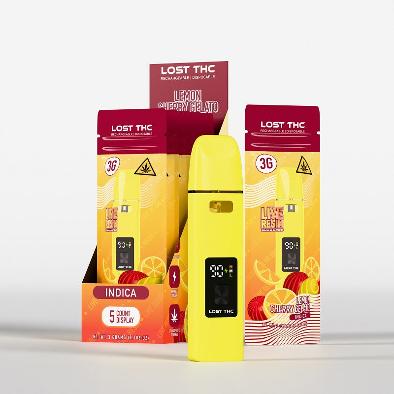 Lost THC V4 3 Gram Live Resin Disposable