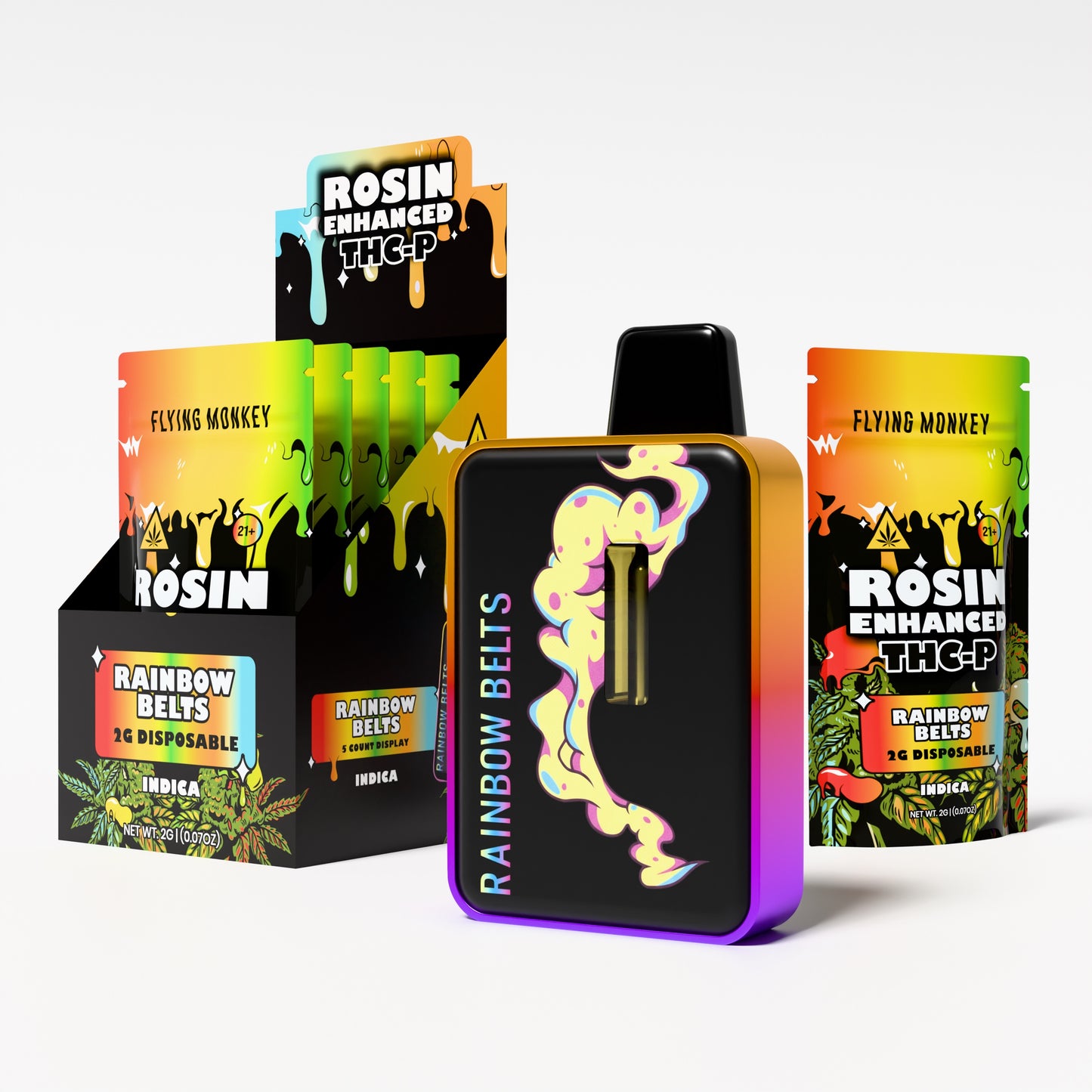 Flying Monkey THCP Rosin Enhanced 2 Gram Disposable
