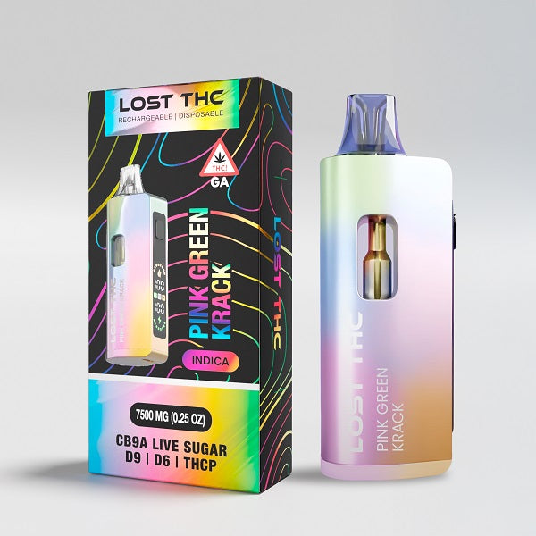 Lost THC V2 CB9A Disposable 7.5g | Rainbow Edition Lost THC V2 CB9A Disposable 7.5g | Rainbow Edition