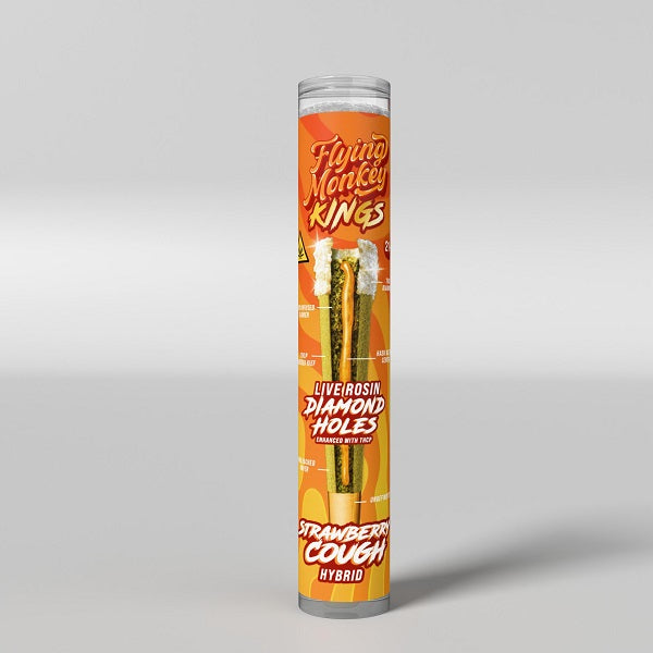 Flying Monkey KINGS Live Rosin Diamond Holes Pre-roll 2 Gram