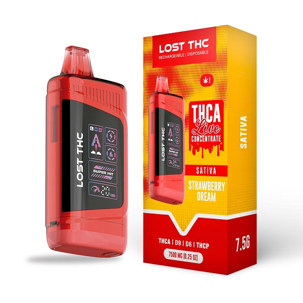 Lost THC V3 7.5 Gram THCA Disposable