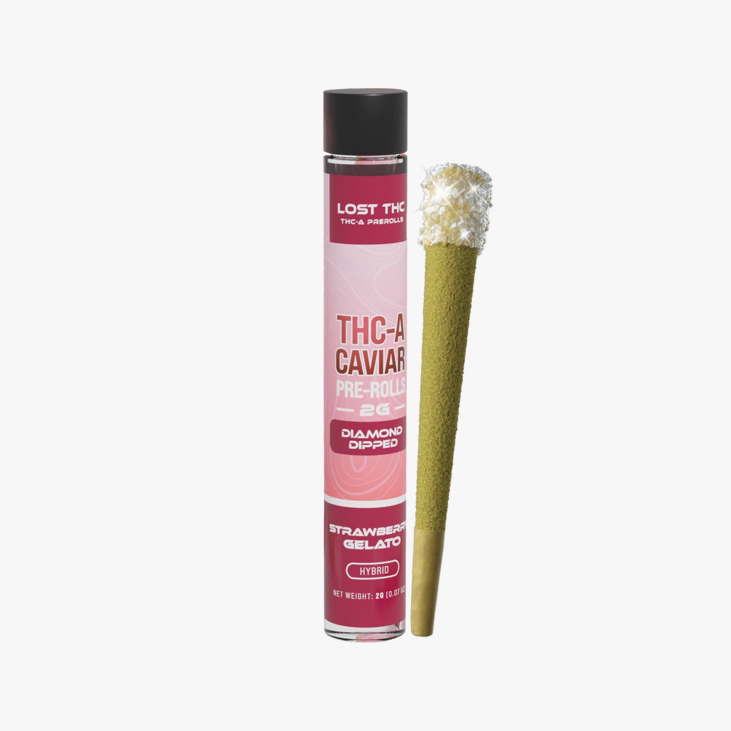 Lost THC Caviar Diamond Dipped THCA Pre-roll 1.5 Gram | 10 Pack
