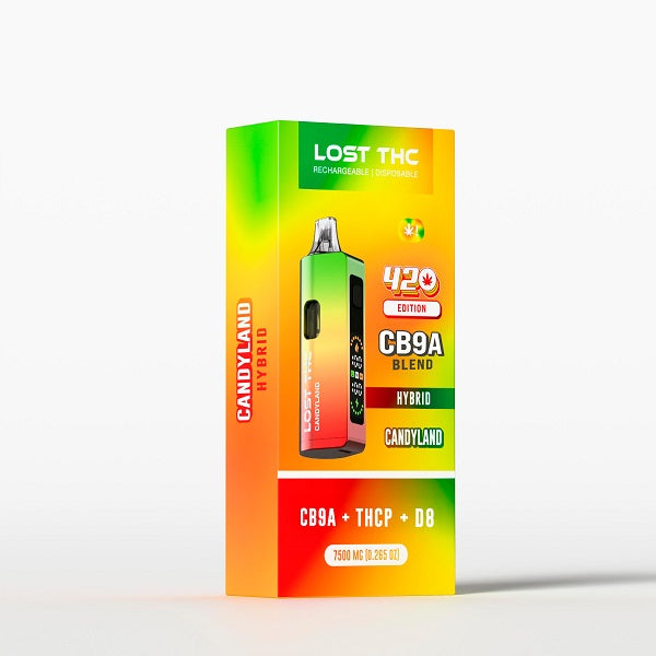 Candyland Disposable Vape LOST THC V2 7.5g CB9A Rainbow Edition Disposable Candyland Disposable Vape LOST THC V2 7.5g CB9A Rainbow Edition Disposable